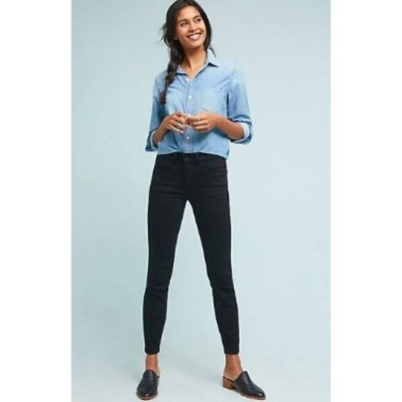 Pilcro & The Letterpress Skinny High-Rise Jeans - Picture 2 of 3